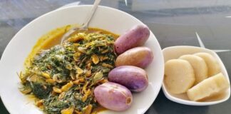 Gabon mutfağı, Orta Afrika’nın zengin kültürel çeşitliliğini sofralara taşıyan özgün bir mutfaktır. Ülke, Atlantik Okyanusu’na kıyısı ve tropikal iklimi sayesinde hem deniz ürünleri hem de tropikal bitkiler açısından oldukça zengindir. Gabon’un yemek kültürü, yerel halkın geleneksel pişirme yöntemleri ile Fransız mutfağından gelen etkilerin birleşiminden oluşur. Bu birleşim, Gabon sofralarına hem egzotik hem de zengin tatlar kazandırır. Konulu bir haber görseli.