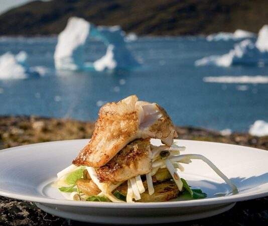 Grönland Mutfağı, Arktik iklimin zorluklarıyla şekillenmiş bir yemek kültürünü yansıtır. Kuzey Atlantik ile Arktik Okyanusu arasında yaşayan Inuit halkı, yüzlerce yıldır bu bölgenin doğal kaynaklarını kullanarak besleyici ve dayanıklı yemekler geliştirmiştir. Bölgedeki sert iklim, tarım faaliyetlerini kısıtladığı için mutfak, ağırlıklı olarak deniz ve kara hayvanlarının etine dayanır. Konulu bir haber görseli.