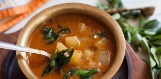 Konkani Mutfağı, Hindistan’ın Goa ve çevresindeki Batı kıyı bölgelerine özgü geleneksel yemek kültürünü temsil eder. Bu mutfak, deniz ürünleri, baharatlar ve tropikal malzemelerin birleşimiyle zengin bir lezzet sunar. Konkani Mutfağı, hem günlük sofralarda hem de festival ve kutlamalarda tercih edilen bir mutfak olarak bilinir. Konulu bir haber görseli.