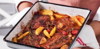 Türk mutfağı denilince akla gelen en önemli yemeklerden biri hiç şüphesiz ki fırında et tarifleridir. Et, tarih boyunca sofraların vazgeçilmezi olmuş ve farklı pişirme yöntemleriyle çeşitlenmiştir. Bu yöntemlerin en sağlıklılarından biri olan fırınlama tekniği, hem etin besin değerini korur hem de lezzetini artırır. Konulu bir haber görseli.