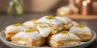 Mardin, kadim tarihi ve kültürel zenginliklerinin yanı sıra benzersiz mutfak mirasıyla da büyük ilgi gören şehirlerden biri. Bu mirasın en dikkat çeken tatlılarından biri olan Mardin sembusek tatlısı, son yıllarda hem yerel halkın hem de gastronomi meraklılarının gözdesi haline geldi. Yöreye özgü malzemelerle hazırlanan tatlı, ince işçilik gerektiren hamur formu ve iç dolgusunda kullanılan aromatik karışımlar sayesinde kendine has bir lezzet sunuyor. Mardin’in köklü mutfak kültürünün bir yansıması olan bu tatlı, özellikle kış aylarında ve özel günlerde sofraların vazgeçilmezi olarak tercih ediliyor. Bölgeyi ziyaret eden yerli turistler kadar yabancı turistler de sembusek tatlısının eşsiz aromasını deneyimlemek için Mardin’in tarihi çarşılarına yöneliyor. Konulu bir haber görseli.