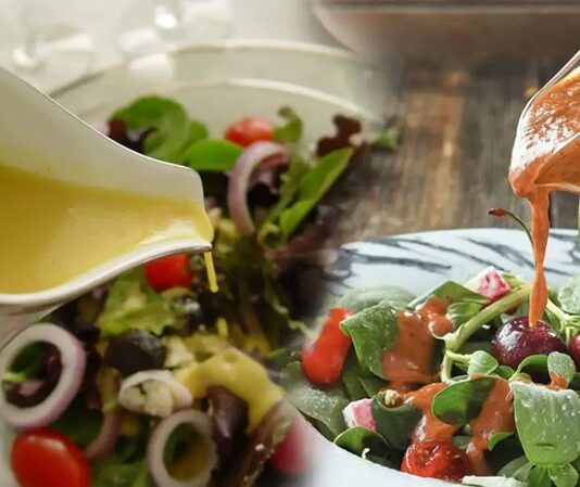 Sağlıklı beslenme anlayışının yaygınlaşmasıyla birlikte sofralarda kullanılan yardımcı ürünler de yeniden sorgulanmaya başladı. Özellikle salataların vazgeçilmez tamamlayıcısı olan soslar, bu değişimin merkezinde yer alıyor. Ev yapımı salata sosları, katkı maddesi içermeyen yapıları ve kişisel damak tadına göre uyarlanabilmeleri sayesinde son yıllarda daha fazla ilgi görmeye başladı. Hazır soslara alternatif olarak öne çıkan bu karışımlar, hem lezzet hem de içerik açısından güven sunuyor. Konulu bir haber görseli.